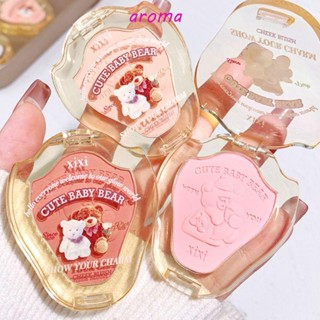 Aroma พาเลทบลัชออน เนื้อแมตต์ สีม่วง สีชมพู สีนู้ด สําหรับผู้หญิง