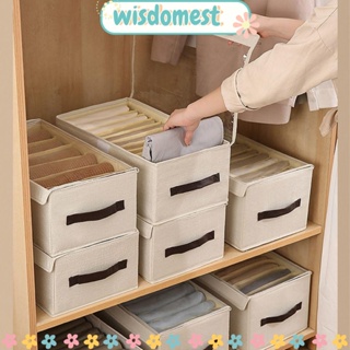 WISDOMEST กล่องลิ้นชักเก็บชุดชั้นใน สําหรับห้องนอน ตู้เสื้อผ้า