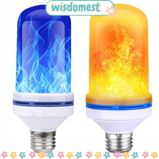 WISDOMEST ใหม่ หลอดไฟ LED E27 4 โหมด สําหรับตกแต่ง