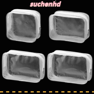 Suchenhd กระเป๋าเครื่องสําอาง PVC แบบใส