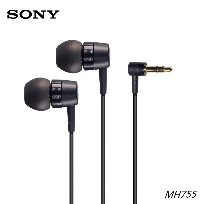 ประกัน 1ปี หูฟังอินเอียร์ Sony MH755 หูฟังแบบมีสาย เสียงสเตอริโอ ดี