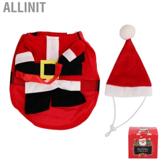 Allinit Pet Costume Dog Christmas Cosplay With Gift Box And Hat