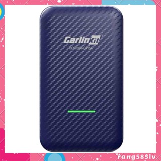 Carlinkit อะแดปเตอร์ไร้สาย 4.0 Android สําหรับ Apple CarPlay Dongle เข้ากันได้กับ CarPlay แบบใช้สาย USB Plug and Play