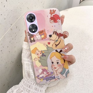 เคสโทรศัพท์ซิลิโคน TPU แบบนิ่ม ลายการ์ตูนเจ้าหญิง Kayoing กันกระแทก สําหรับ OPPO A38 4G OPPOA38