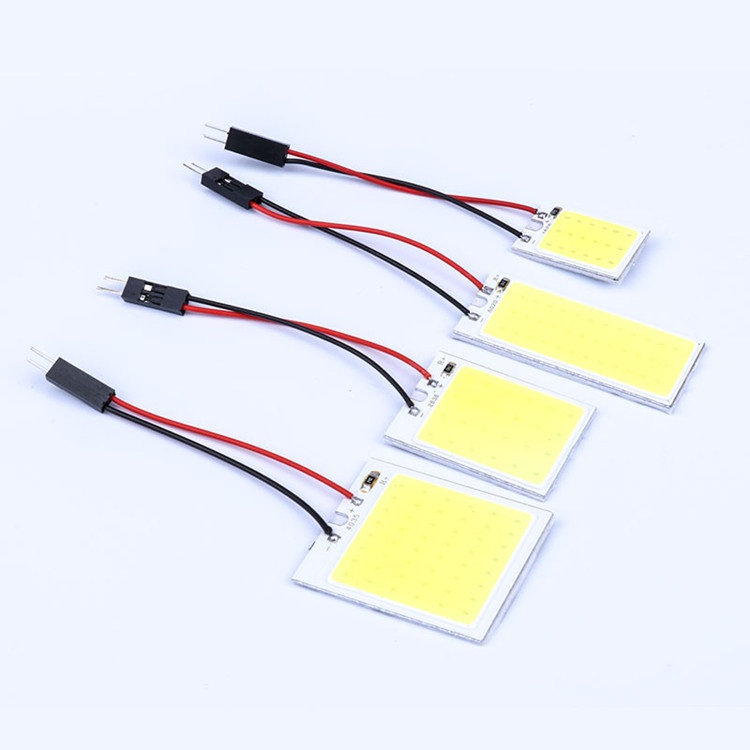 ไฟอ่านหนังสือ led COB 18 24 36 48SMD สําหรับติดหลังคารถยนต์ รถบรรทุก