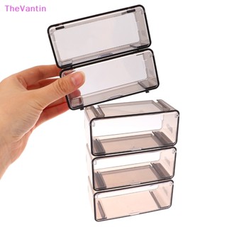 Thevantin กล่องอะคริลิคใส กันฝุ่น สําหรับใส่จัดเก็บของเล่น โมเดลรถยนต์