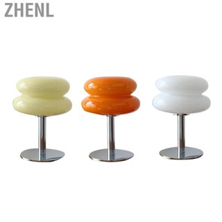 Zhenl Glass Stained Desk Lamp Children s Bedroom Bedside Study Home Decoration Egg Tart Table