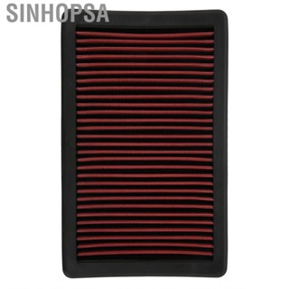 Sinhopsa Car Engine Air Cleaner Filter High Airflow Strong Filtration Safe for Vehicle