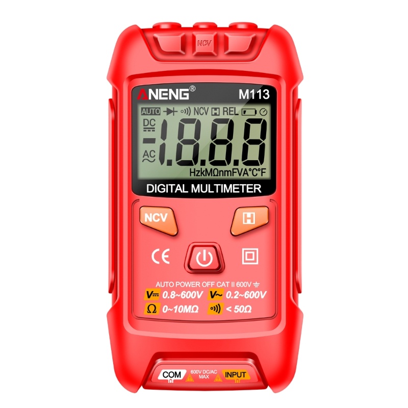XY Digital Meter 1999 นับ NCV มัลติมิเตอร์ระบุข้อมูลอัตโนมัติ