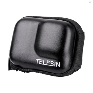{Fsth} TELESIN Protective Bag Storage Case Zipper Carry Bag Semi-open IP54 Waterproof Replacement for   9 10 Black Action Camera