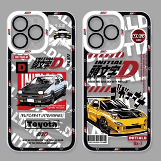 เคสโทรศัพท์มือถือ แบบนิ่ม ลายการ์ตูนอนิเมะ Initial D สําหรับ Vivo