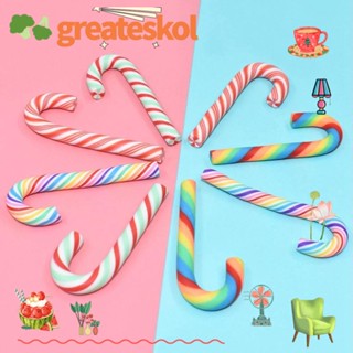 Greateskol กิ๊บติดผมเรซิ่น แฮนด์เมด หลากสี สําหรับทําเครื่องประดับ คริสต์มาส DIY 10 ชิ้น