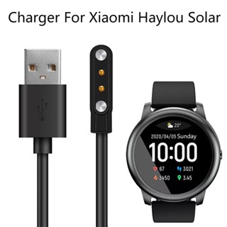 แท่นชาร์จสมาร์ทวอทช์ ป้องกันสัญญาณรบกวน กันการสึกหรอ สําหรับ Xiaomi Haylou Solar