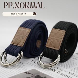 {พร้อมส่ง} Double ring belt เข็มขัดผ้า เข็มขัดผู้ชาย