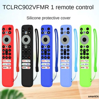 พร้อม TCL RC902V FMR1 รีโมทคอนโทรลด้วยเสียง เคสซิลิโคน กันลื่นทนทาน กันกระแทกและล้างทำความสะอาดได้ การประเมินสูงสุด รีโมทคอนโทรล เคสซิลิโคน เคสรีโมทคอนโทรล