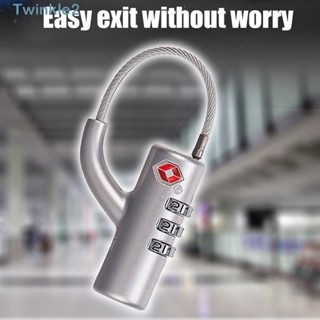 Twinkle TSA Customs Lock กุญแจล็อค กันขโมย แบบพกพา ขนาดเล็ก
