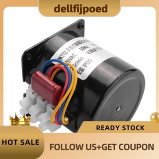 【dellfijpoed】มอเตอร์เกียร์ซิงโครนัส แม่เหล็กถาวร 220V AC 60KTYZ 60-KTYZ 220V 2.5 Rpm