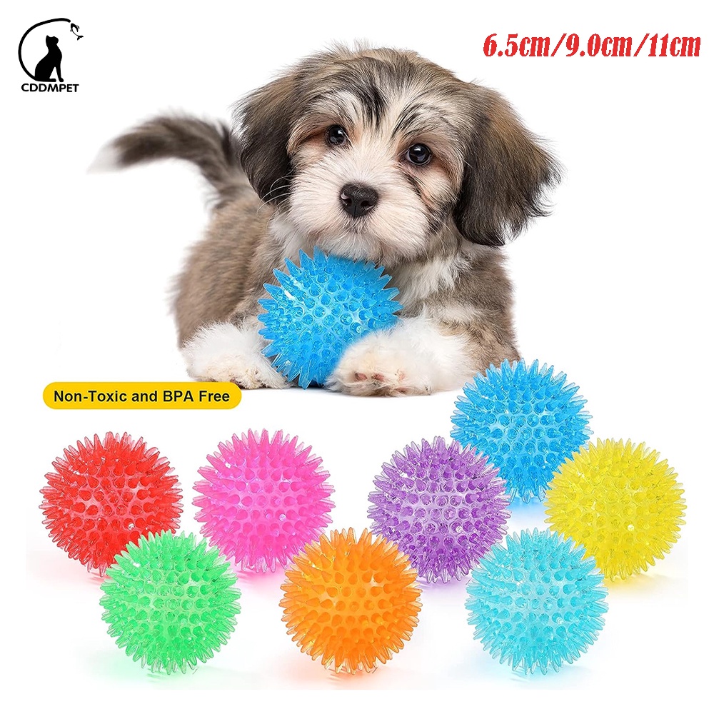 【CDDMPET】ลูกบอลลอยน้ํา ของเล่นเคี้ยวเสียง สําหรับสัตว์เลี้ยง สุนัข ขนาดเล็ก ขนาดใหญ่
