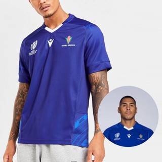 เสื้อกีฬารักบี้ ลายทีมชาติฟุตบอลโลก Samoa 2023