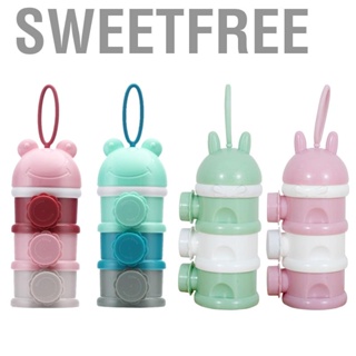 Sweetfree Container Portable Independent Layering Leakproof Large  Snack Dispenser