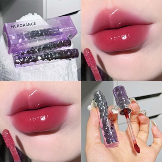 Hot Sale# Water Mirror lip glaze pure girl moisturizing doodle lip White cheap student edition glass lip gloss lipstick 8cc