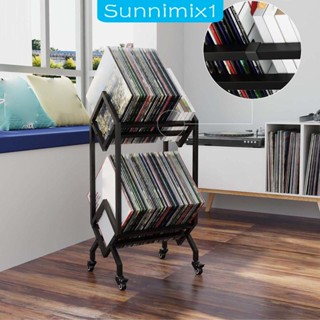 [Sunnimix1] ชั้นวางหนังสือ อัลบั้ม ซีดี หนังสือพิมพ์ อเนกประสงค์ ทนทาน