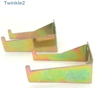 Twinkle ตะขอโลหะ สีทอง สําหรับแขวนถังดับเพลิง 2 ชิ้น