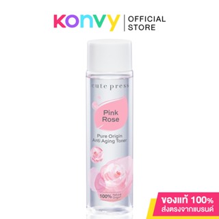 Cute Press Pure Origin Pink Rose Anti-Aging Toner 250ml.