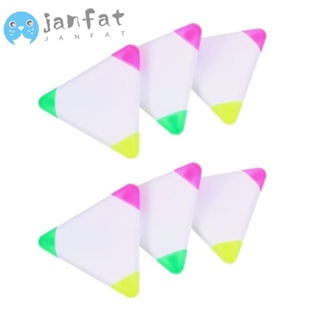 Janfat ปากกาวาดภาพ พลาสติก 3 สี 6 ชิ้น