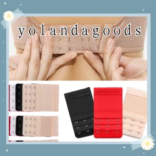 ☆YOLA☆ Adjustable Bra Extender Hook Women Bra Buckle Brassiere Strap Maternity Accessories 2/3/4 Hooks 1/3Pcs Underwear Extension/Multicolor