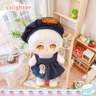 Solighter เสื้อยืด ขนาดเล็ก 20 ซม. 10 สไตล์ อุปกรณ์เสริม สําหรับตุ๊กตา