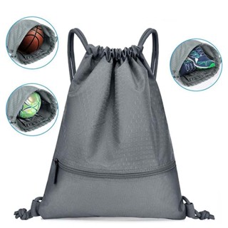 Drawstring Bag Football Basketball Bag Waterproof Backbag Large Capacity Hiking Bag Sport Bag for Mens Womens