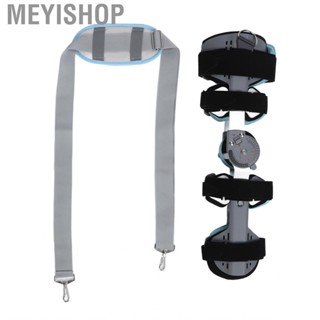 Meyishop Knee Brace Hinged Support With Strap And Side Patella Stabilizers