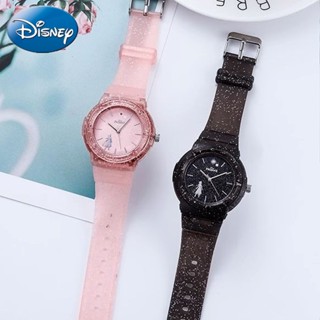 Disney นาฬิกาข้อมือ กันน้ํา ลายดาว น้ําแข็ง หิมะ โอดิสซีย์ สําหรับเด็กผู้หญิง