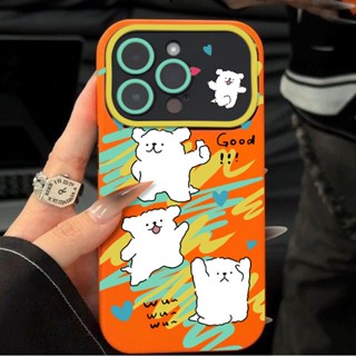 เคสโทรศัพท์มือถือ แบบนิ่ม ลายกราฟฟิตี้ สําหรับ Apple 7p 14pro max11 13pro12 3QZI