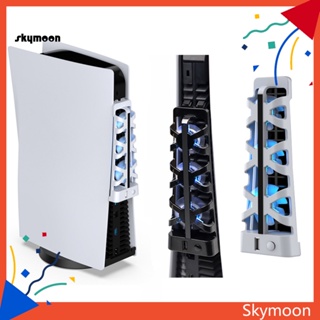 Skym* ฮีตซิงก์ระบายความร้อน ความเร็วสูง สําหรับคอนโซล P5 P5 Boost Your Ps5 พร้อมพัดลมระบายความร้อน ความเร็วสูง กระจายความร้อน และการไหลเวียนของอากาศ