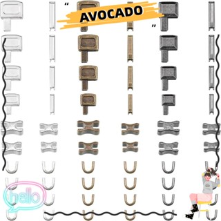 Avocarr หมุดสไลด์ โลหะ 3 สี แบบเปลี่ยน สําหรับซ่อมแซมเสื้อแจ็กเก็ต 3 5 8 10