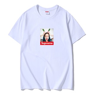 Supreme เสื้อยืดแขนสั้น พิมพ์ลายกระบองเพชร สวยงาม อเนกประสงค์ สไตล์คลาสสิก สําหรับผู้ชาย และผู้หญิง Kyir