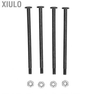 Xiulo New 4Pcs RC Car Screws Kit Steel Black Silver Nuts  Access