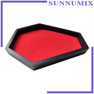 [Sunnimix] ถาดทราย สีแดง เหมาะกับของขวัญฮาโลวีน สําหรับตกแต่งบ้าน ออฟฟิศ แม่มด