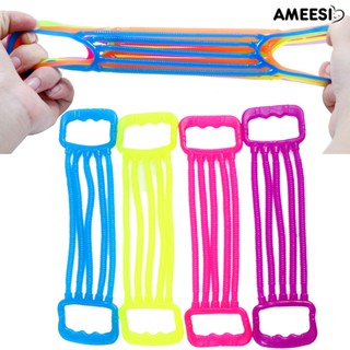 Ameesi ของเล่นคลายเครียด ยืดหยุ่น หลากสี 12 ชิ้น สําหรับวันเกิด คริสต์มาส