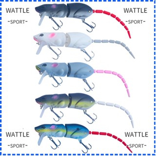 Wattle เหยื่อตกปลา 15.5 ซม. 15.5 กรัม พร้อมตะขอ