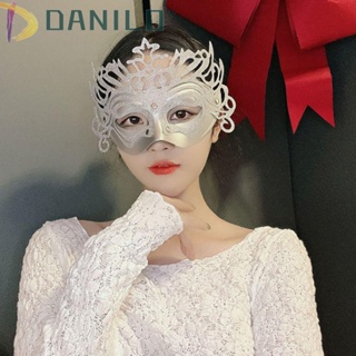 Danilo หน้ากากคอสเพลย์ แบบครึ่งหน้า พร็อพสําหรับปาร์ตี้ฮาโลวีน