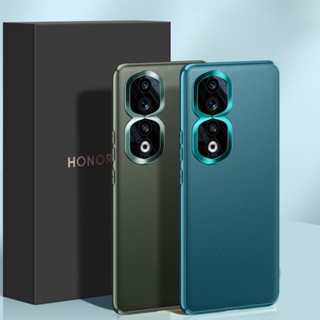 สําหรับ Honor 90 / Honor 90 Pro หรูหรา หนัง TPU นิ่ม กันชน แข็ง กันกระแทก เคสด้านหลัง