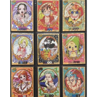 การ์ดอะนิเมะ One Piece 9 ใบ