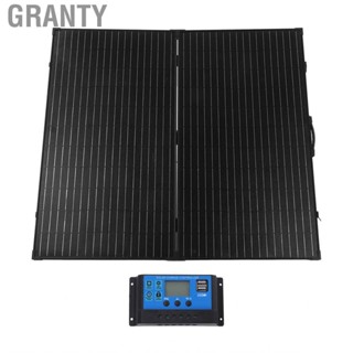 Granty 200W Portable Solar Panel  Photovoltaic   Corrosion for Boating Hiking