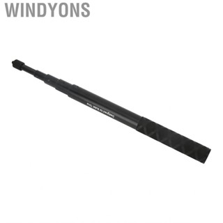 Windyons Telescopic Monopod 5 Sections 1/4in Interface Extendable  For Live