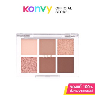 Bbia Ready To Wear Eye Palette 5g #03 Dry Flower เปีย พาเลทอายแชโดว์คอลเลคชั่น Flower Market ที่กลมกล่อมนุ่มละมุน.