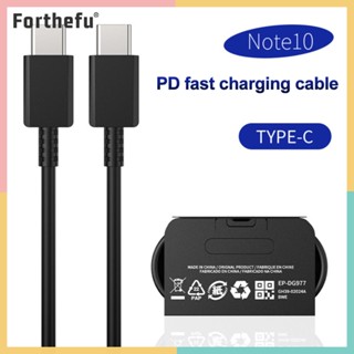 ★ Forthefu ★  สายชาร์จ Type C PD 25W USB C SAA ชาร์จเร็ว สําหรับ Samsung Galaxy Note 20 Ultra 10