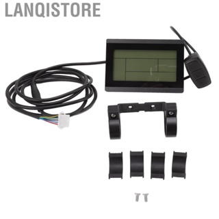 Lanqistore Bicycle Display Panel Electric Bike Meter 24V 36V 48V Multi  for Scooter 22.2mm Handlebar